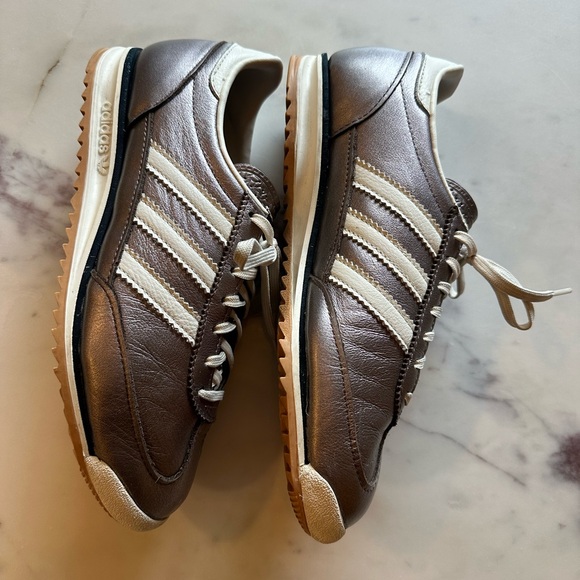 Adidas SL 72 OG - Metallic with Cream Stripe - Picture 4 of 7